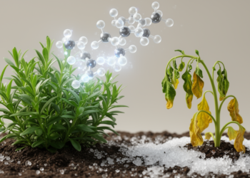Halophyte keeps toxic carbonyls in check under salt stress where Arabidopsis fails