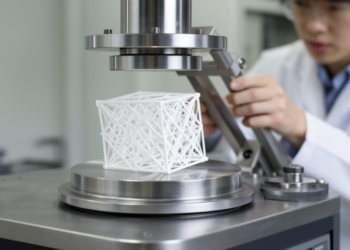 Diamond Lattice Structures Show Angle-Dependent Energy Absorption in Compression Tests