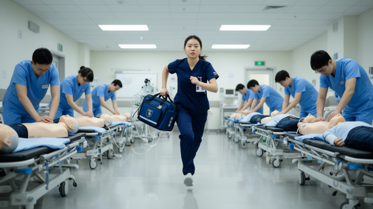 Physical Fitness Linked to Core Emergency Competencies in Chinese Emergency Nurses