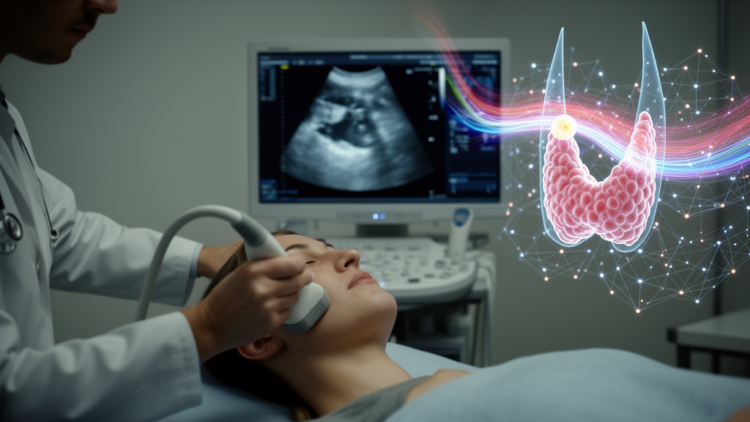 Stacked machine learning pairs ultrasound and Raman spectra to flag thyroid cancer