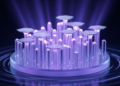 Simulated Graphene-GaN Nanopillar Photodetector Runs on Zero Power for UV Wireless Links