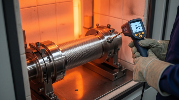 Ultrasonic Impact Treatment Survives the Heat: Gear Shaft Stresses Hold Firm at 65 °C