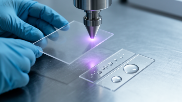 Argon and nitrogen plasma boost plastic adhesion, but lowest contact angle is not always best