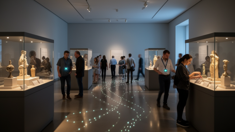 Ultra-Wideband Tracking Reveals How Museum Visitors Really Behave