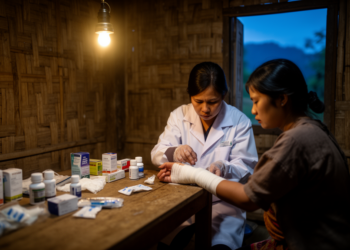 Health Workers in Myanmar's Karenni State Rebuild Care Under Fire After 2021 Coup