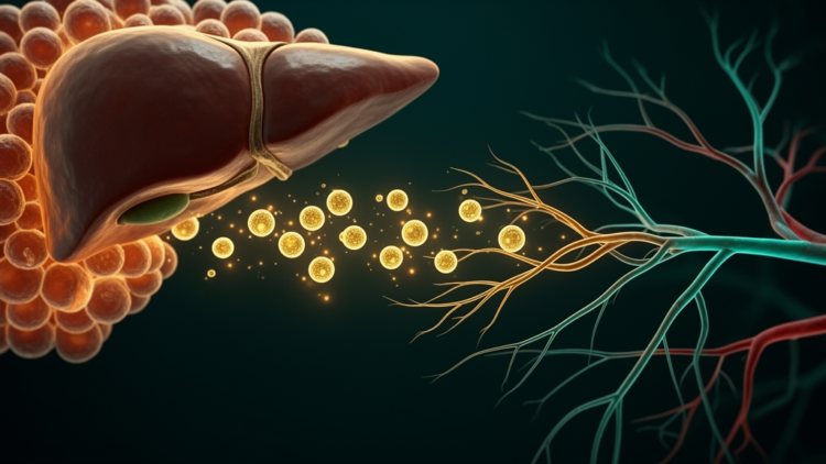 Extracellular vesicles carry liver signals that reshape the vasculature