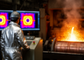 Bayesian filtering tracks heat flux in continuous casting molds in real time