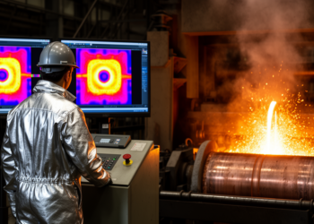 Bayesian filtering tracks heat flux in continuous casting molds in real time