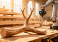Tree Forks Become Structural Nodes in Parametric Timber Construction Workflow