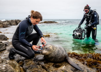 Pairing Animal Trackers with Underwater Cameras Reveals Hidden Ecology