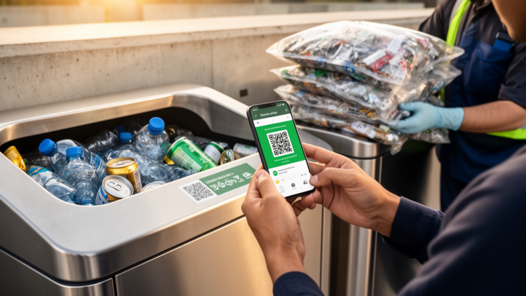 Blockchain Recycling System Uses Semi-Fungible Tokens to Reward Waste Recovery