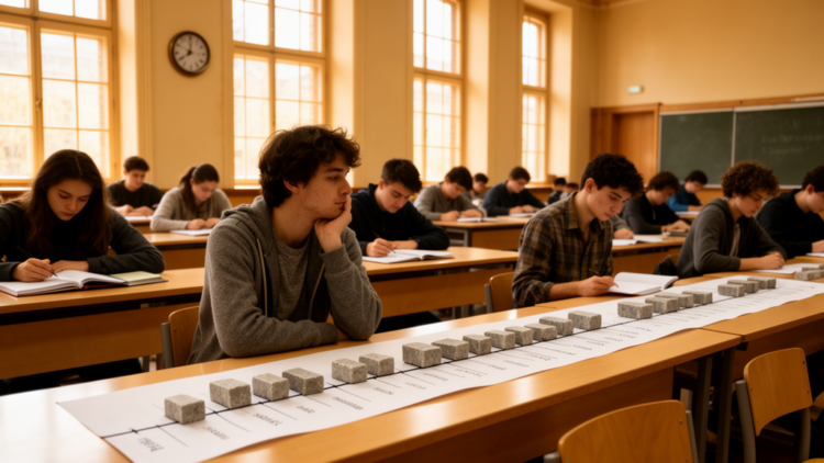 European First-Year Students Can Order Deep Time Events but Misjudge Their Scale