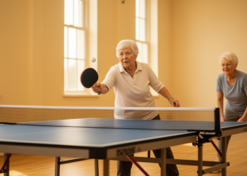 Table Tennis Tops Ranking of Open-Skill Sports for Aging Brains