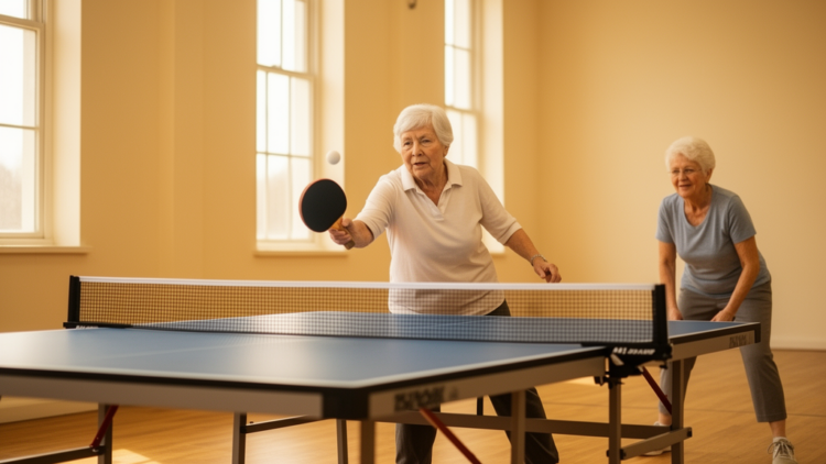 Table Tennis Tops Ranking of Open-Skill Sports for Aging Brains