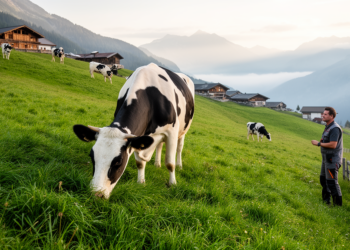 High-Yielding Dairy Cows Can Thrive on Nearly Grass-Only Mountain Farms, Five-Year Trial Shows
