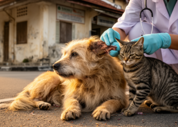 Stray cats and dogs in Malaysia carry uncharacterised Bartonella lineages in fleas