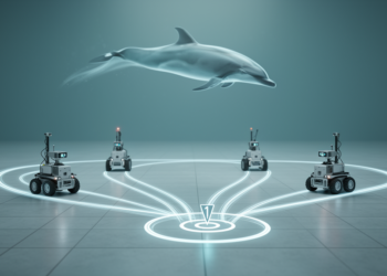 Dolphin-Inspired Optimizer Charts Shorter Paths for Robot Teams in Dynamic Simulations
