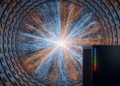 Self-Supervised AI Learns to Read the Densest Neutrino Events Ever Recorded