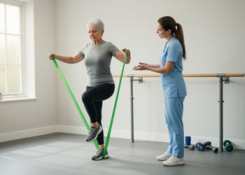 12 Weeks of Elastic Band Training Linked to Better Balance and Gait in Older Adults with Sarcopenia