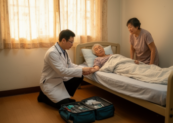 Community physicians in Taiwan describe what sustains and strains home-based palliative care