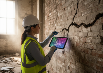 Crack Patterns Turned Into Numbers: A Probabilistic Way to Diagnose Masonry Damage