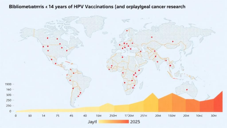 Bibliometric analysis maps 14 years of HPV vaccination and oropharyngeal cancer research