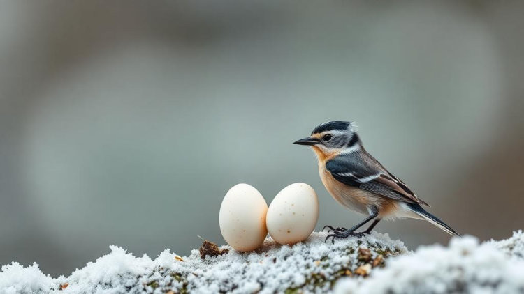 Spring Frost Shrinks Eggs but Spares Hatching in Montane Flycatchers