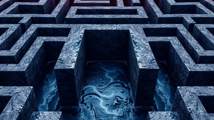Neural Network Predicts Flow Through Rectangular Labyrinth Side Weirs