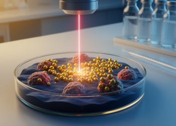 Laser-Made Gold Nanoparticles Kill Cancer Cells in the Lab, With the Right Liquid Making All the Difference
