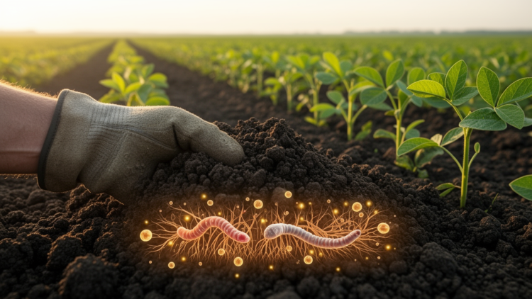 Successive soybean plantings reshape soil microbiomes to suppress cyst nematode