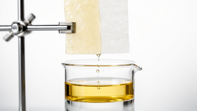 Cellulose Membrane With Two Faces Splits Oil and Water Under Gravity Alone