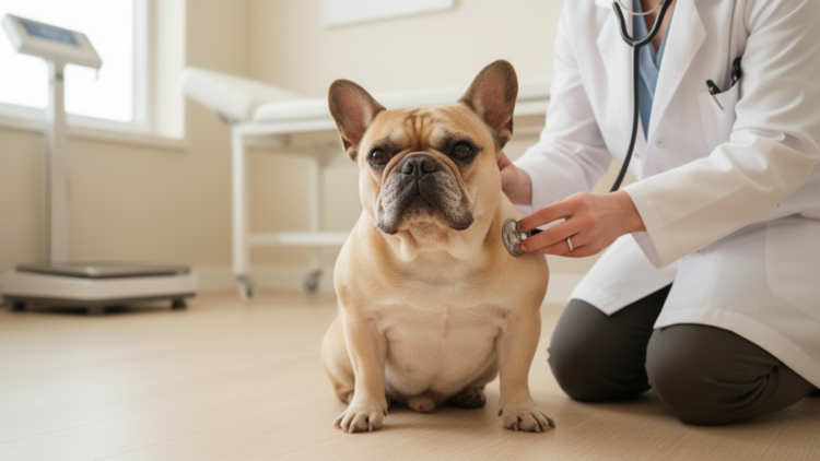 Survey of 574 French bulldogs in Germany reveals widespread breed health problems