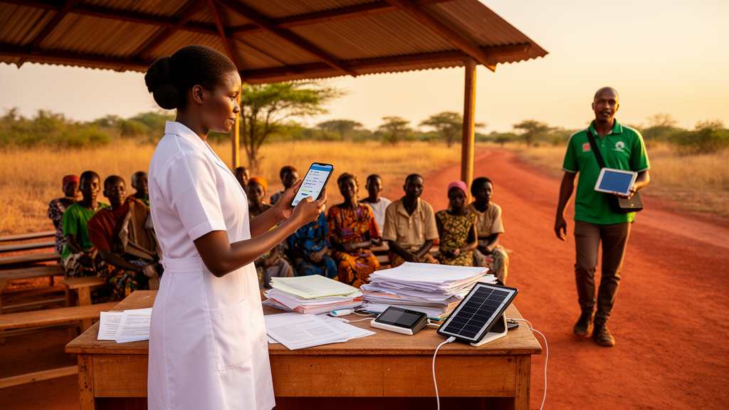 Digital health aids rural African clinics, contingent on health system support Digital health aids rural African clinics, contingent on health system support
