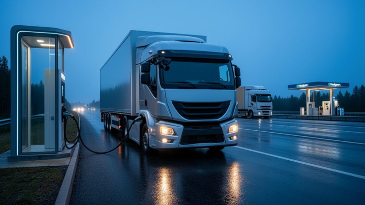 Battery Trucks Rival Diesel on Cost While Hydrogen Stays Priced Out, Swedish Study Finds