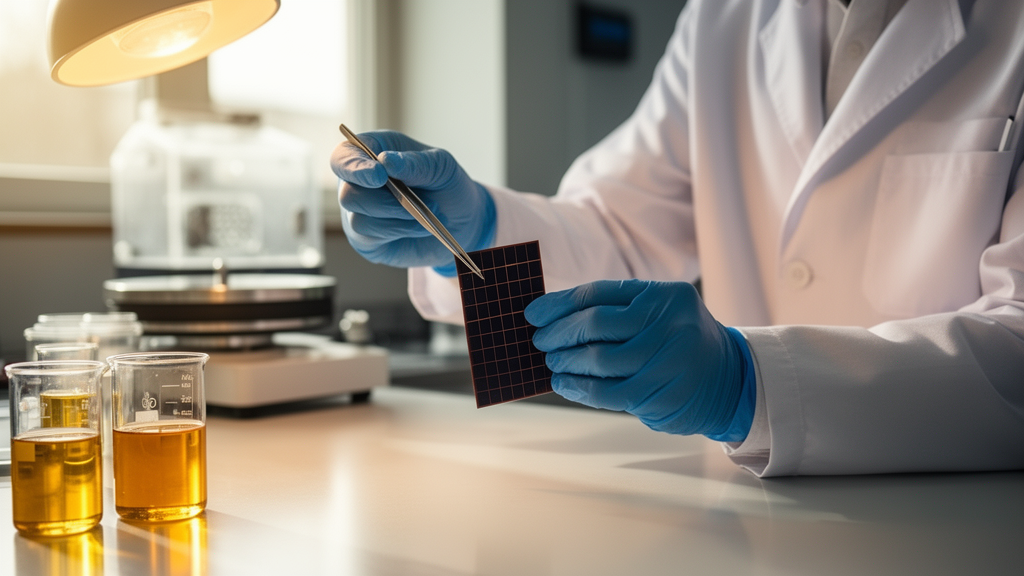 Work Time Efficiency Chemical linkage strategy yields 18.53% efficient solution-processed