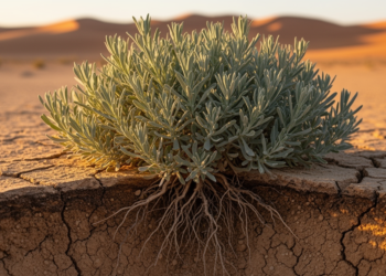 Dodecaploid Desert Shrub Genome Reveals Polyploidy-Driven Arid Adaptation
