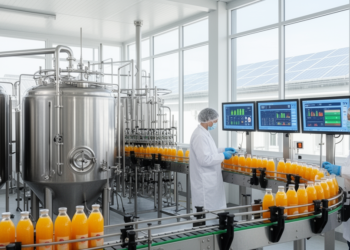 Leaner factories, lower emissions: efficiency metric tracks fruit juice plant carbon footprint