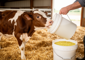 Whole milk replacer boosts calf growth, but pea starter falls short