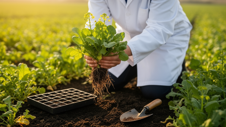 Lab-made octaploid rock cress shows promise for locking heavy metals in soil