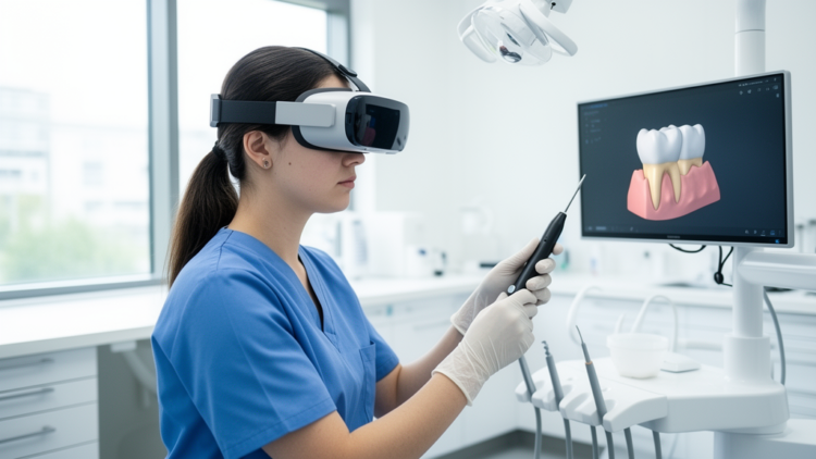 Haptic Virtual Reality Training Boosts Depth Accuracy in Dental Students