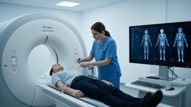 Residual tracer activity in venous access devices rarely disrupts PET and SPECT scans