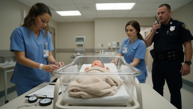 Tabletop Simulation Exposes Timing Gaps in Hospital Neonatal Abduction Procedure