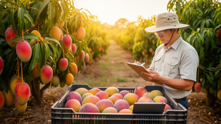 Multivariate selection index pinpoints top mango genotypes for fresh consumption