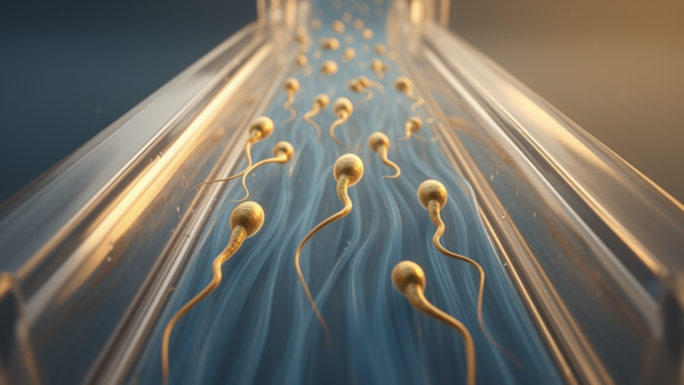 Sperm Swim Upstream: Hydrodynamic Trick Powers Microfluidic Fertility Sorting