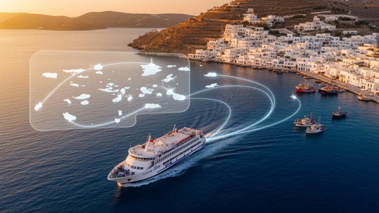New Composite Indicator Benchmarks Ferry Connectivity Across 72 Greek Islands
