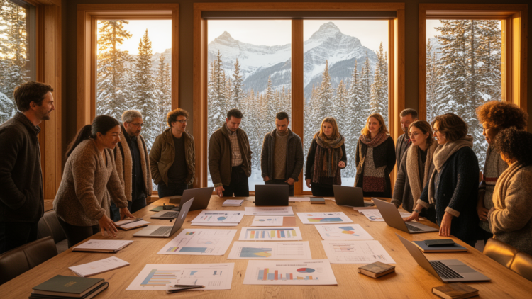 Pandemic EVIDENCE Collaboration gathers global findings on NPIs at Banff conference