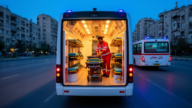 Bus ambulances could boost mass-casualty response in Iran, but staff report major obstacles