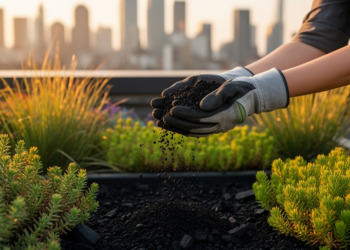 Biochar turns green roofs into five-year methane sinks, field study finds