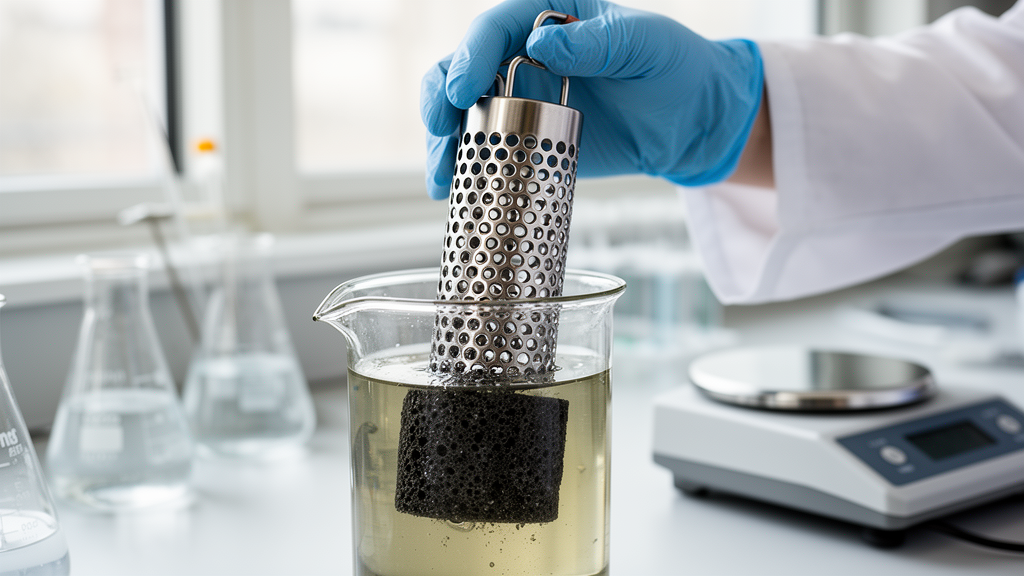 Caged Catalyst: Perforated Stirrer Unlocks 3D-Printed Carbon Catalysts for