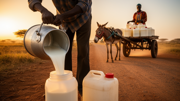 Water Dilution of Raw Milk Rises Along Ethiopian Supply Chain, Study Finds